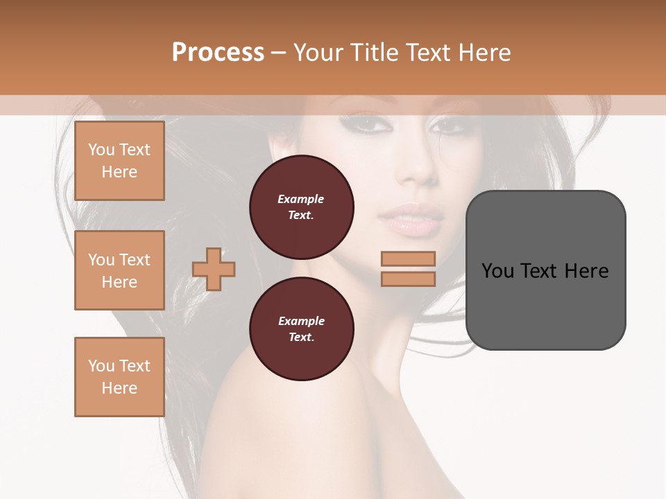 Woman One Straight PowerPoint Template