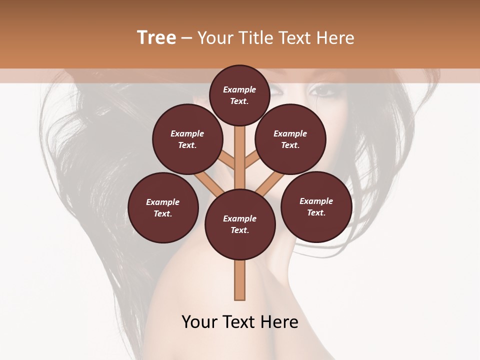 Woman One Straight PowerPoint Template