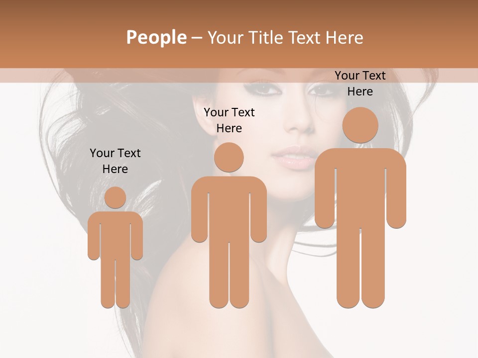 Woman One Straight PowerPoint Template