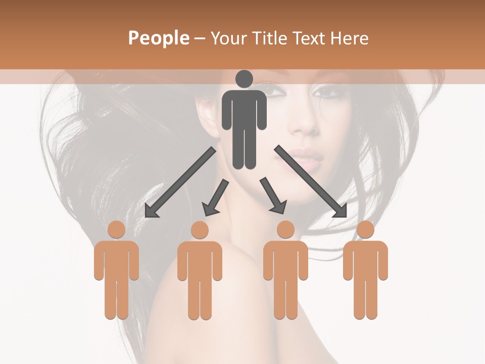 Woman One Straight PowerPoint Template