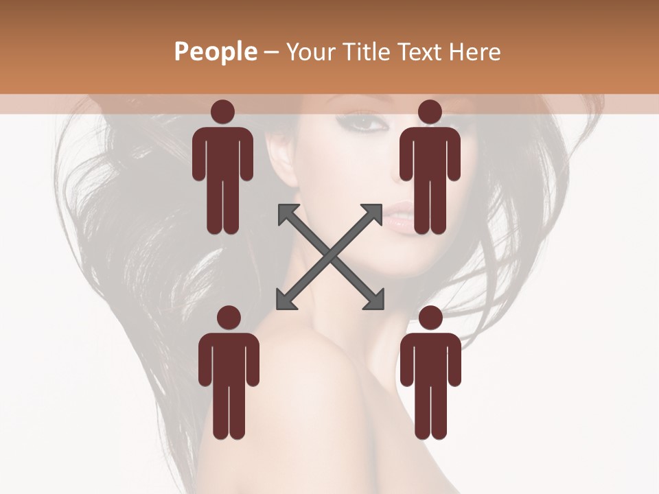 Woman One Straight PowerPoint Template