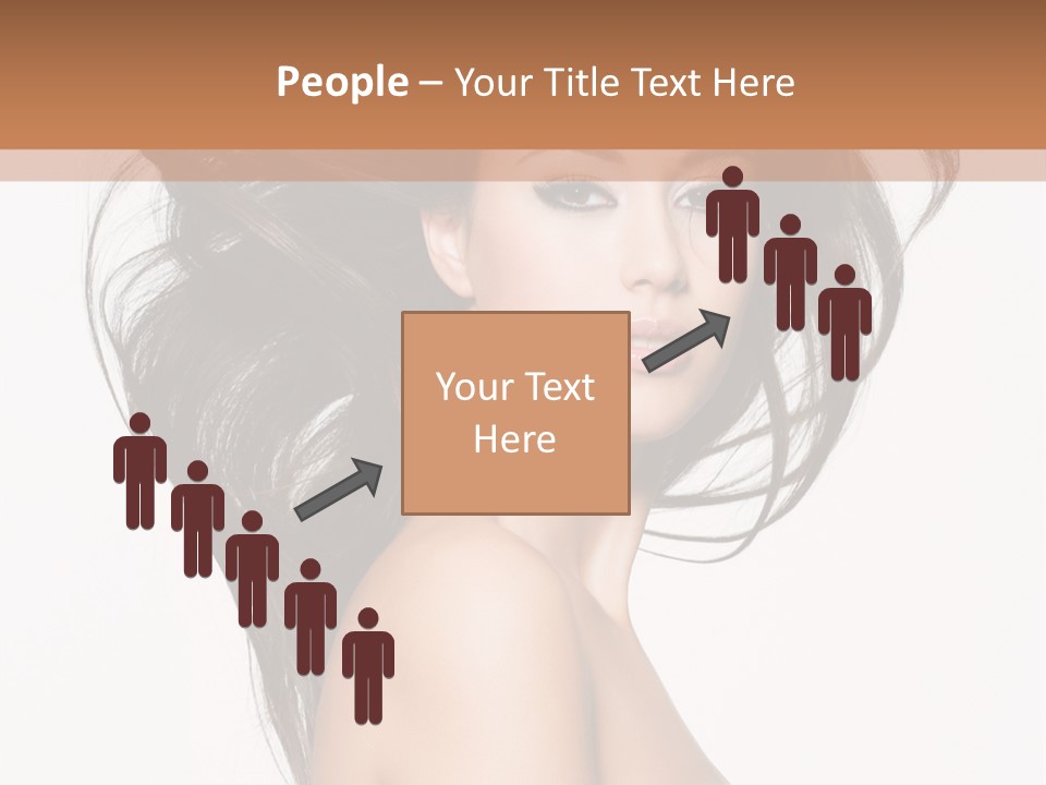 Woman One Straight PowerPoint Template