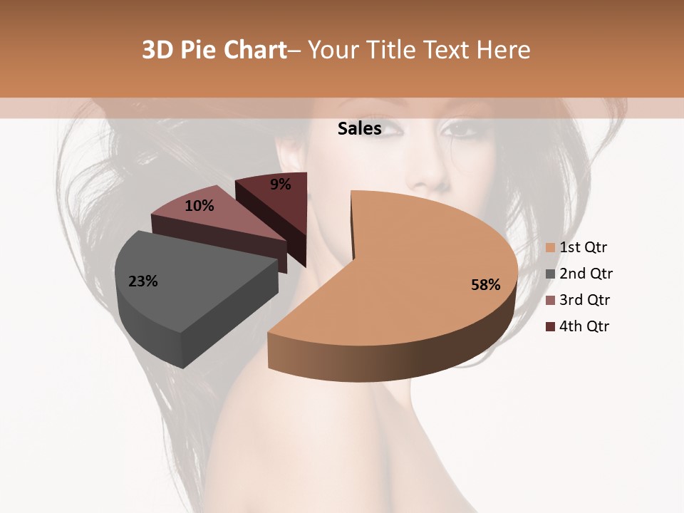 Woman One Straight PowerPoint Template