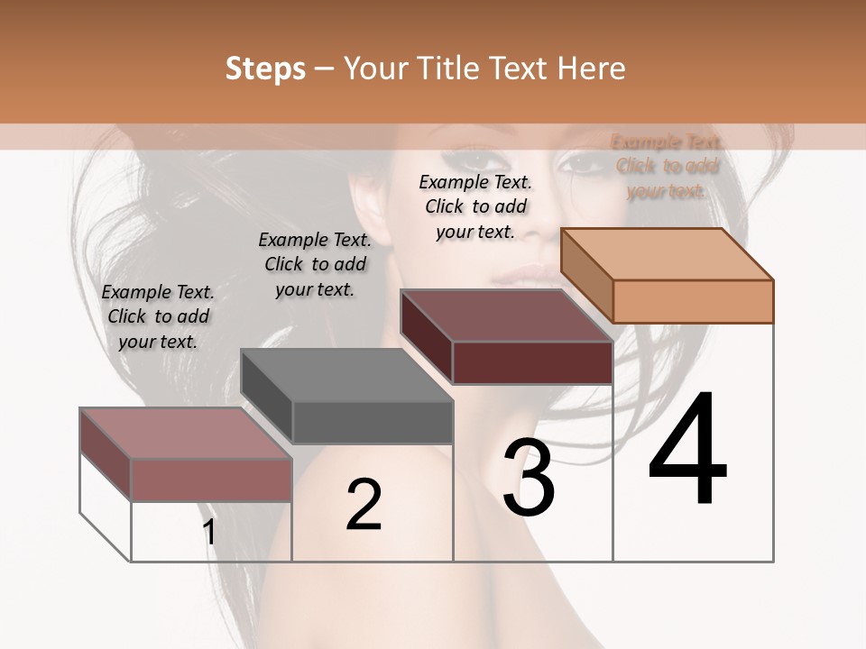 Woman One Straight PowerPoint Template