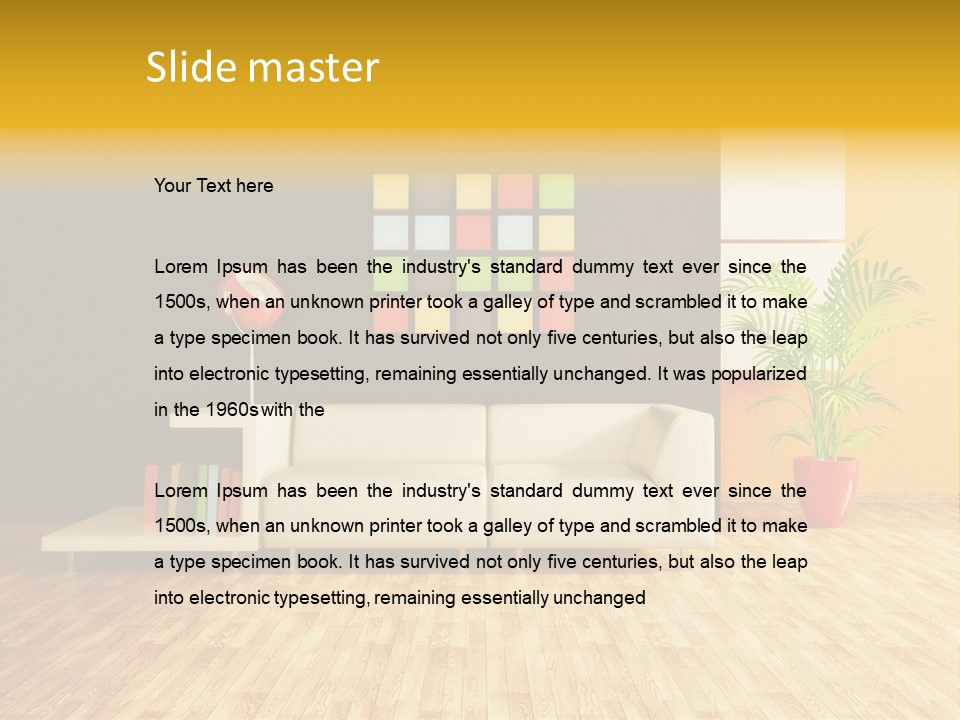 Indoors Style Residential PowerPoint Template