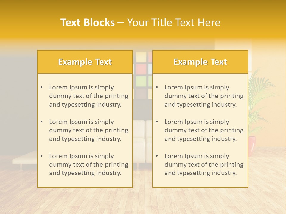 Indoors Style Residential PowerPoint Template