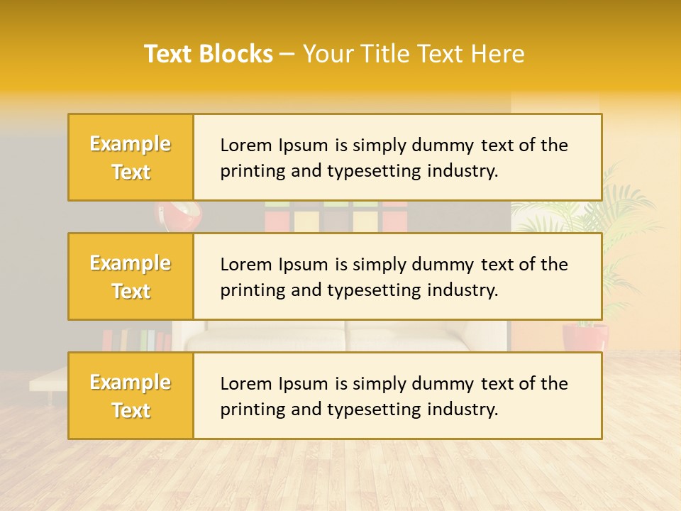 Indoors Style Residential PowerPoint Template