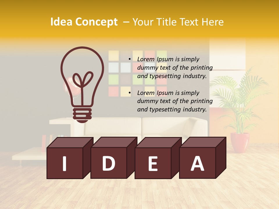 Indoors Style Residential PowerPoint Template