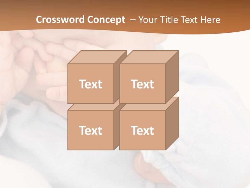 Child Human Tired PowerPoint Template