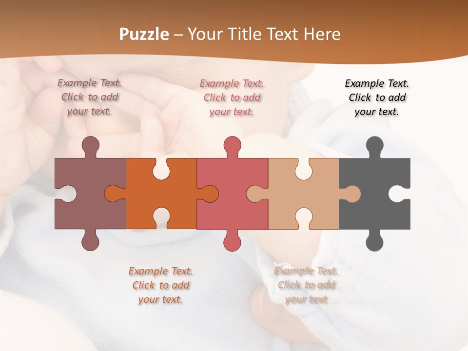 Child Human Tired PowerPoint Template