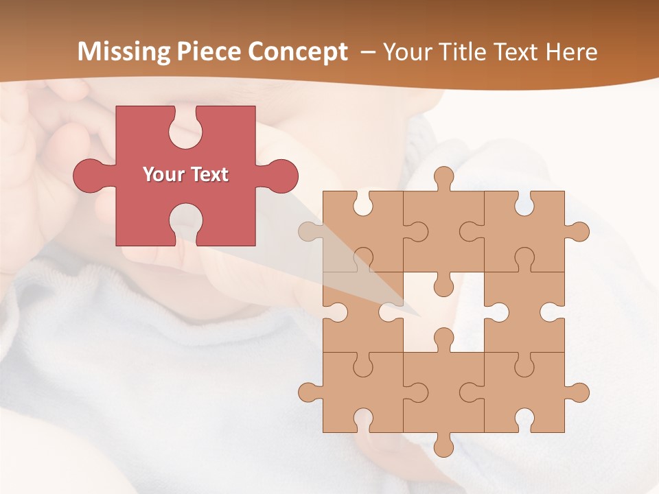 Child Human Tired PowerPoint Template