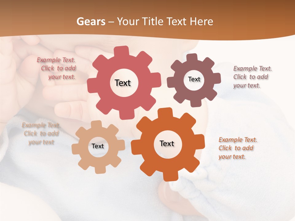 Child Human Tired PowerPoint Template