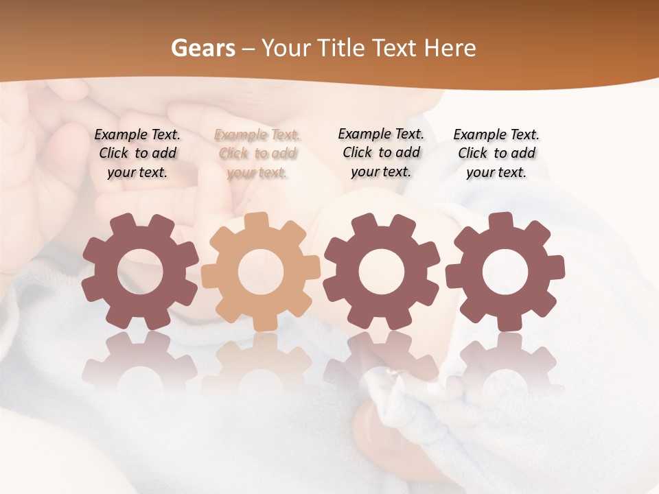 Child Human Tired PowerPoint Template