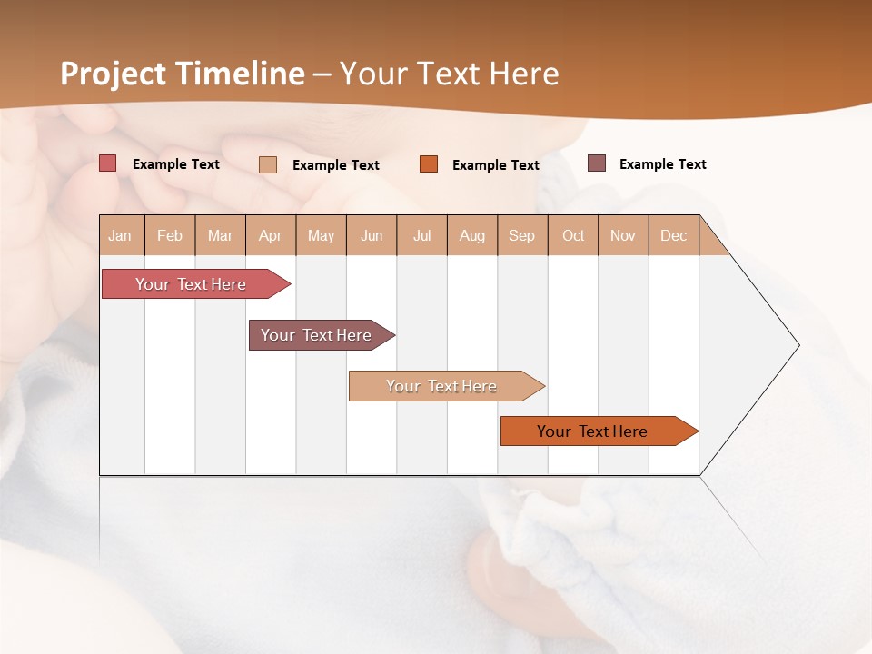Child Human Tired PowerPoint Template