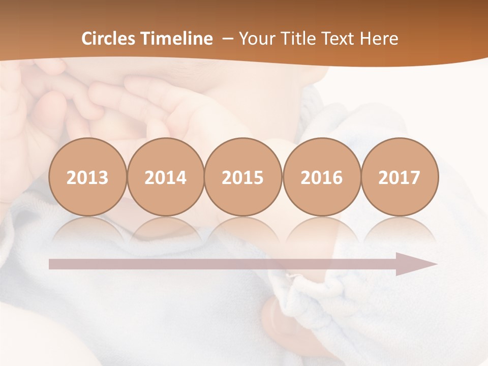 Child Human Tired PowerPoint Template