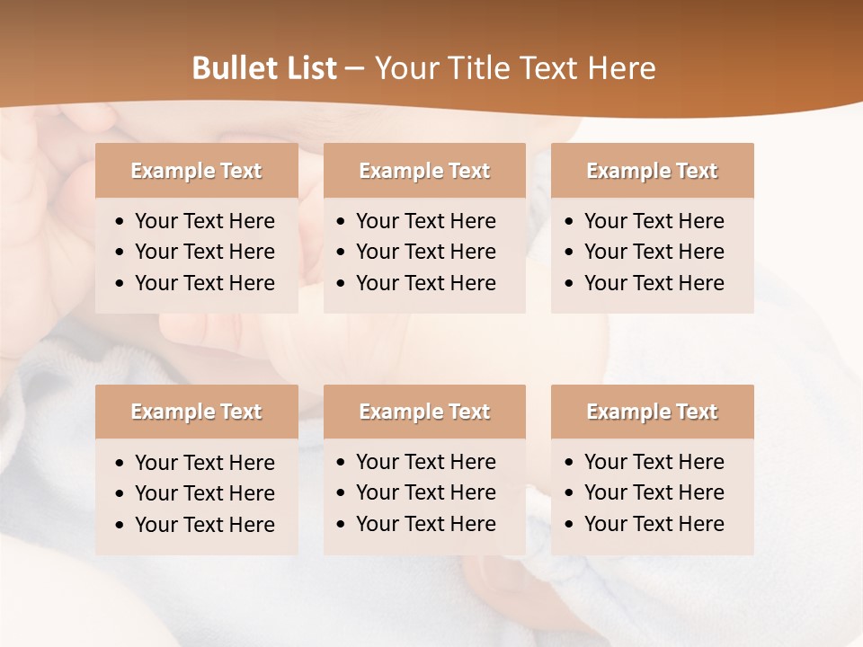 Child Human Tired PowerPoint Template