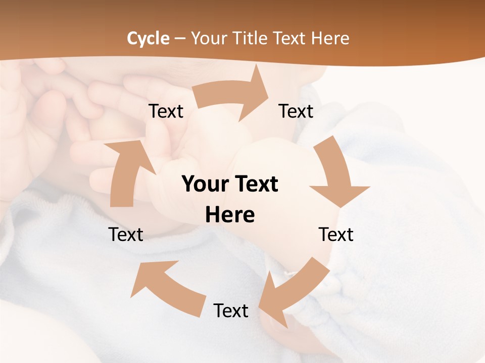 Child Human Tired PowerPoint Template