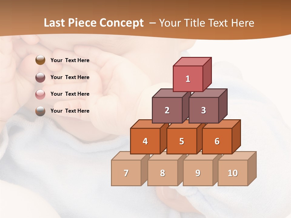 Child Human Tired PowerPoint Template