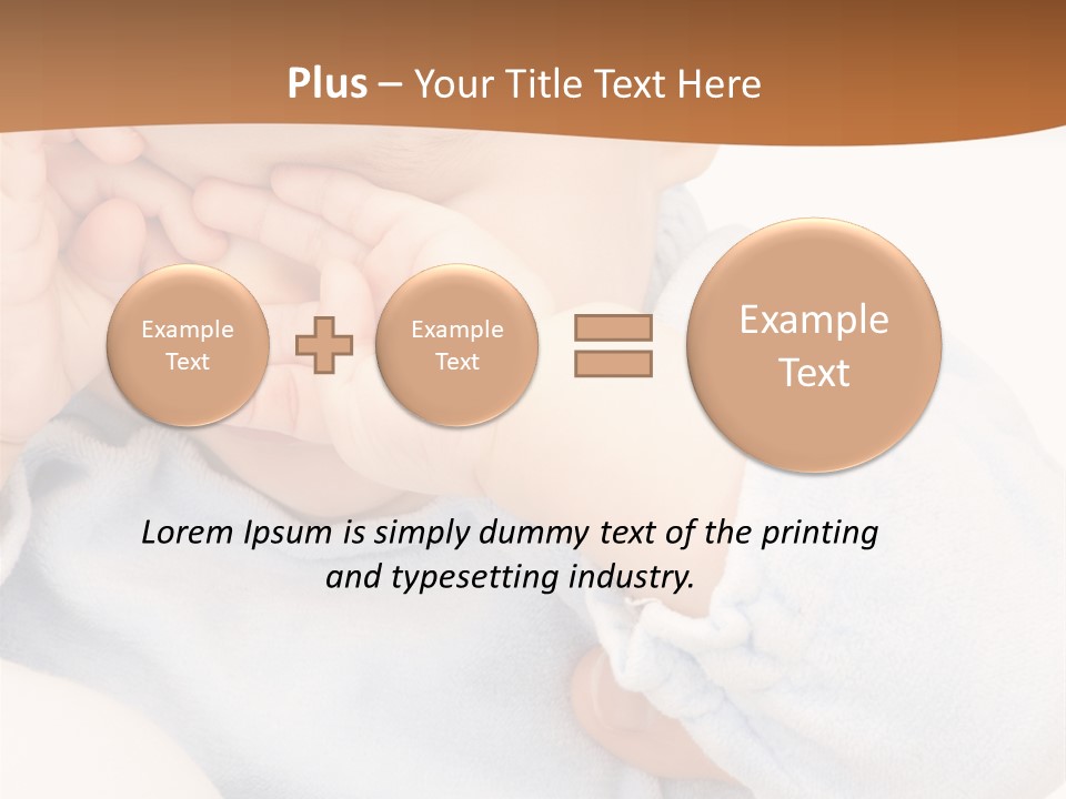 Child Human Tired PowerPoint Template