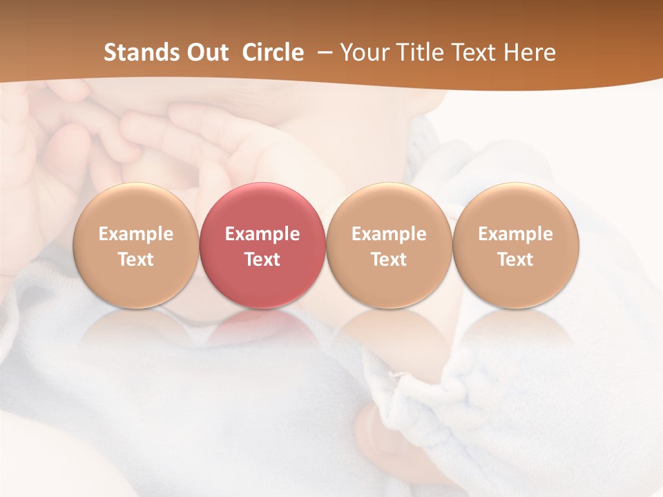 Child Human Tired PowerPoint Template