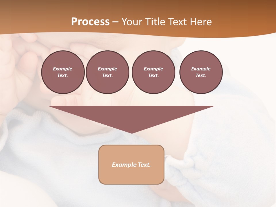 Child Human Tired PowerPoint Template