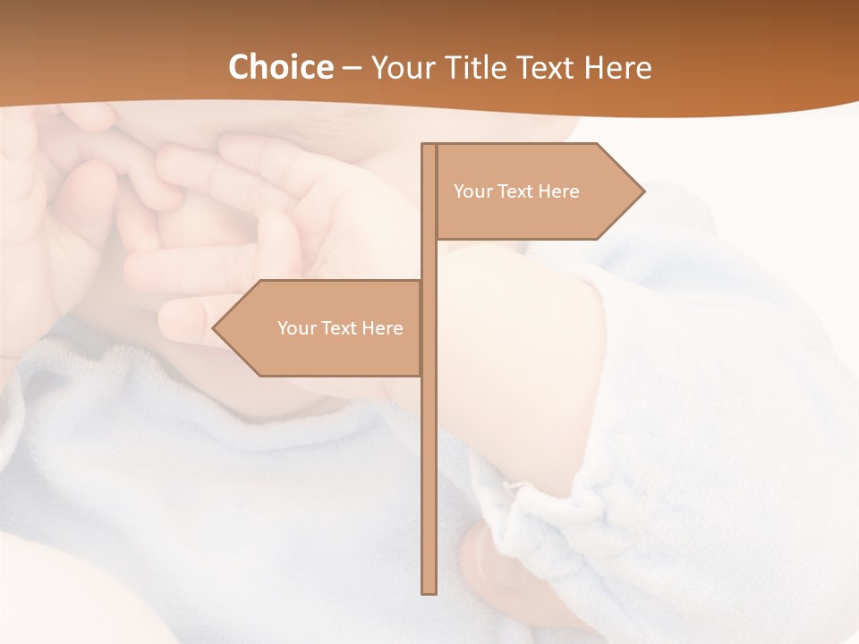 Child Human Tired PowerPoint Template