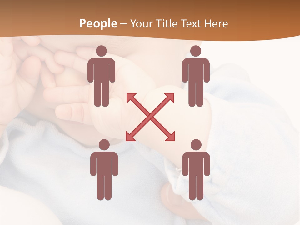 Child Human Tired PowerPoint Template