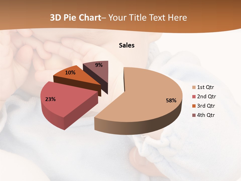 Child Human Tired PowerPoint Template