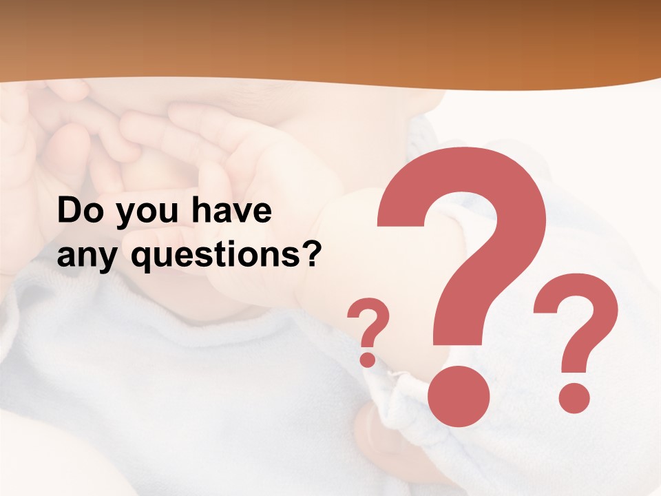 Child Human Tired PowerPoint Template