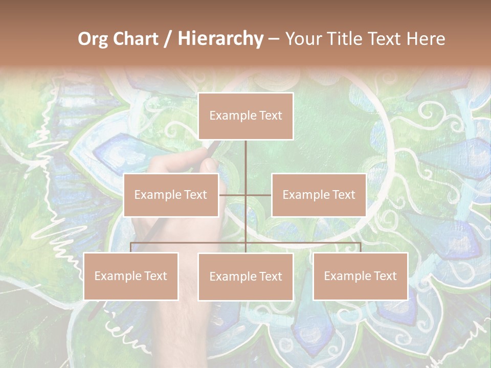 Colorful Decorative Paint PowerPoint Template