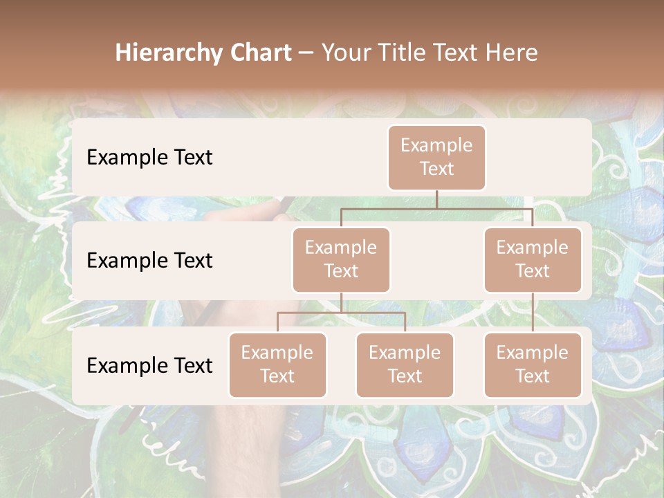 Colorful Decorative Paint PowerPoint Template