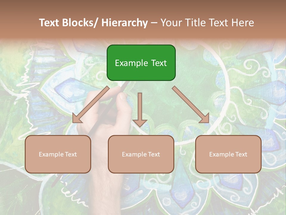 Colorful Decorative Paint PowerPoint Template