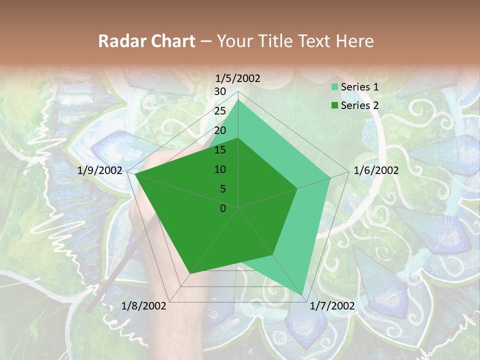 Colorful Decorative Paint PowerPoint Template