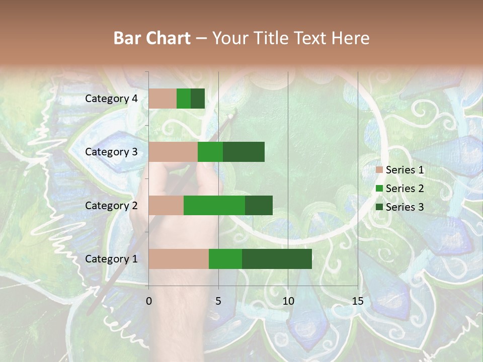 Colorful Decorative Paint PowerPoint Template