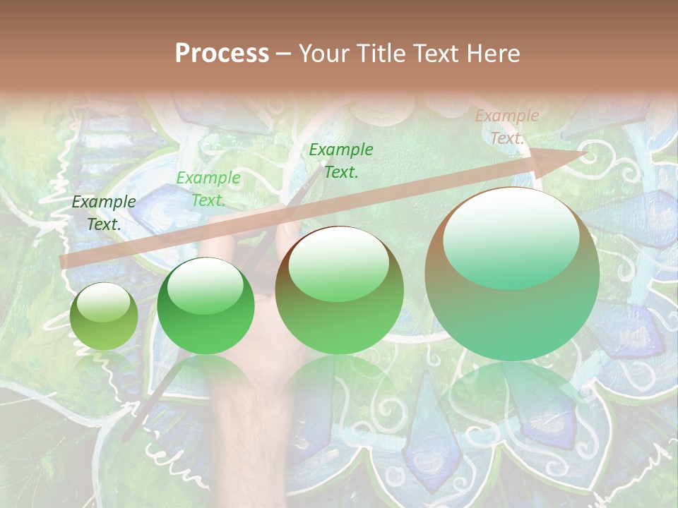 Colorful Decorative Paint PowerPoint Template