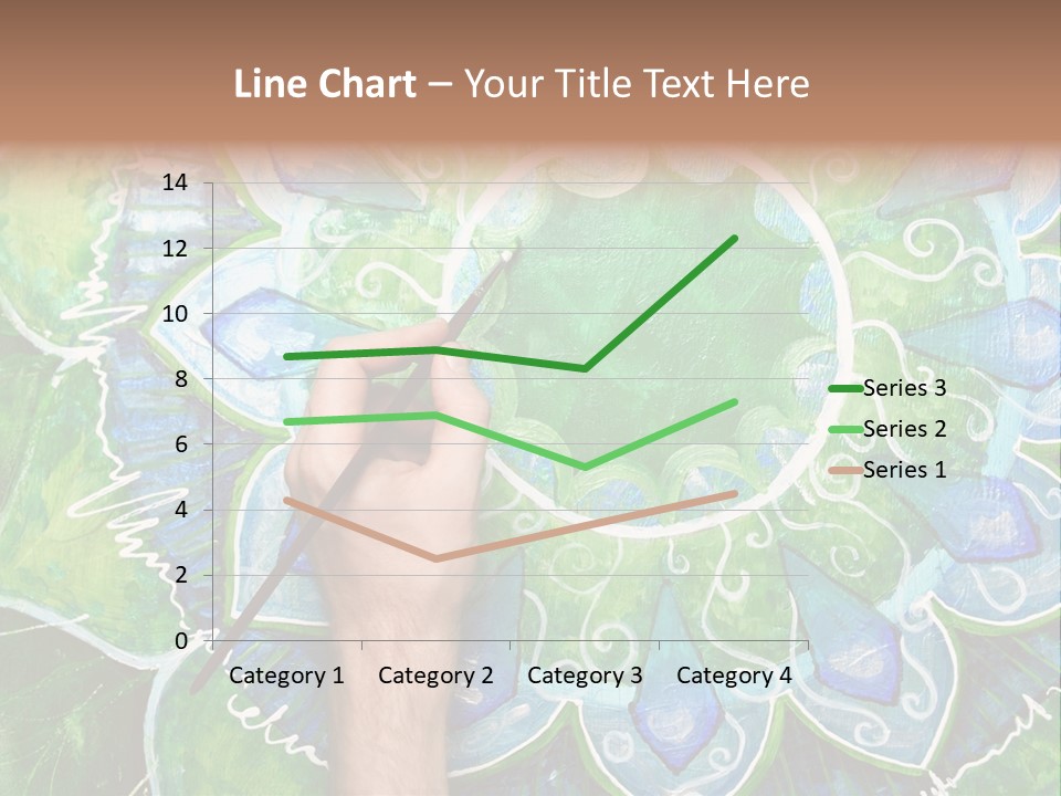 Colorful Decorative Paint PowerPoint Template