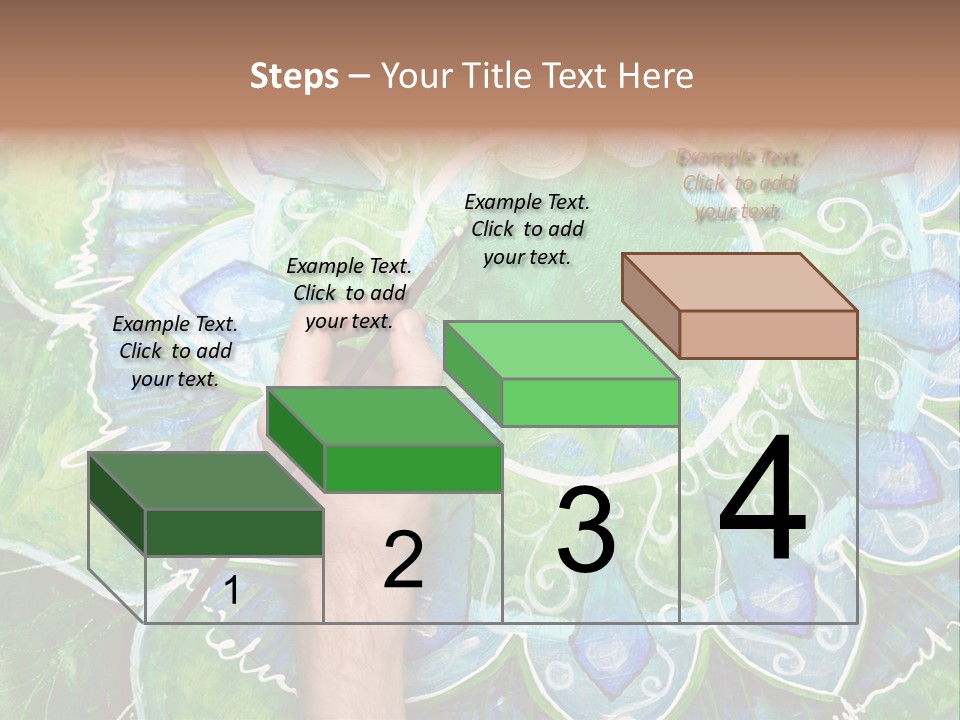 Colorful Decorative Paint PowerPoint Template