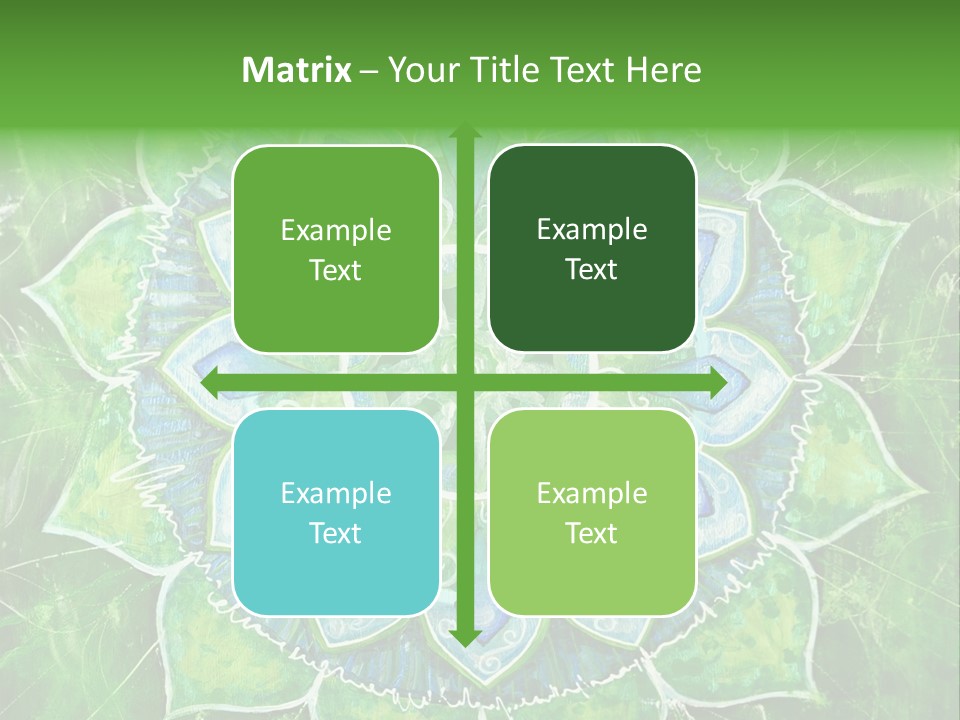 Anahata Mandala Wellness PowerPoint Template