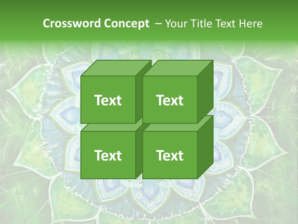 Anahata Mandala Wellness PowerPoint Template