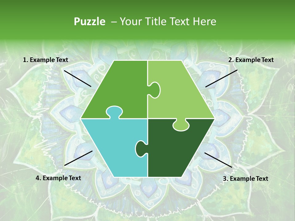 Anahata Mandala Wellness PowerPoint Template