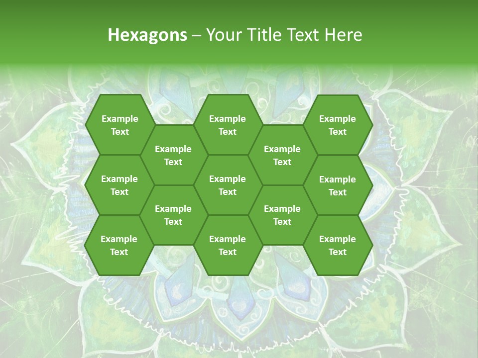 Anahata Mandala Wellness PowerPoint Template