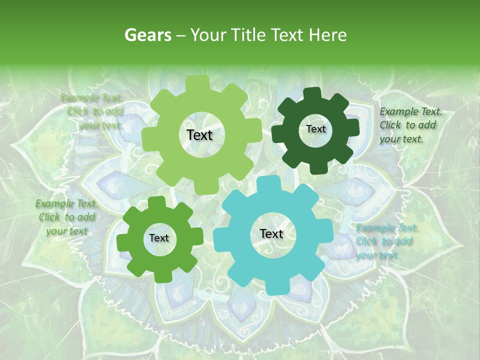 Anahata Mandala Wellness PowerPoint Template