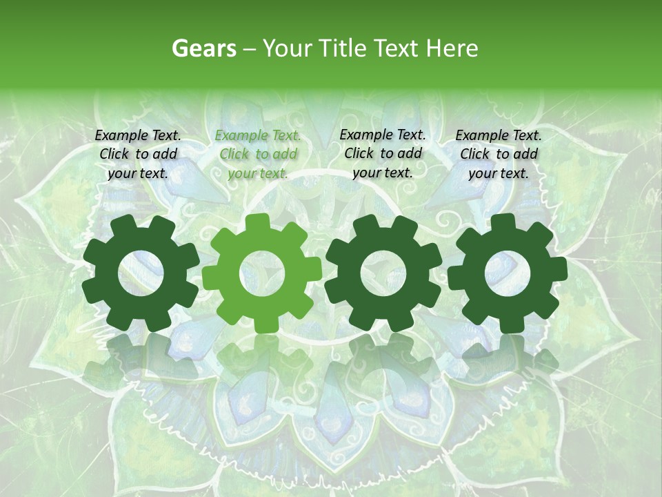 Anahata Mandala Wellness PowerPoint Template