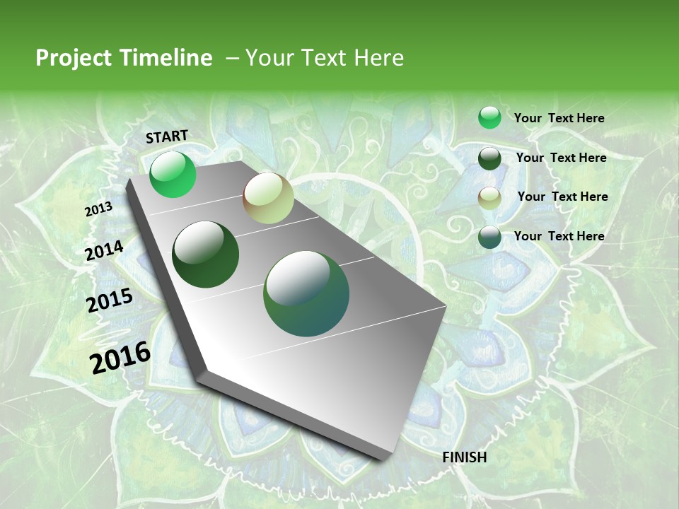 Anahata Mandala Wellness PowerPoint Template