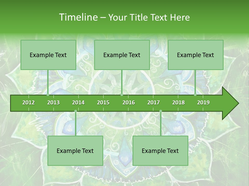 Anahata Mandala Wellness PowerPoint Template