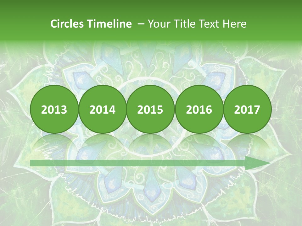 Anahata Mandala Wellness PowerPoint Template