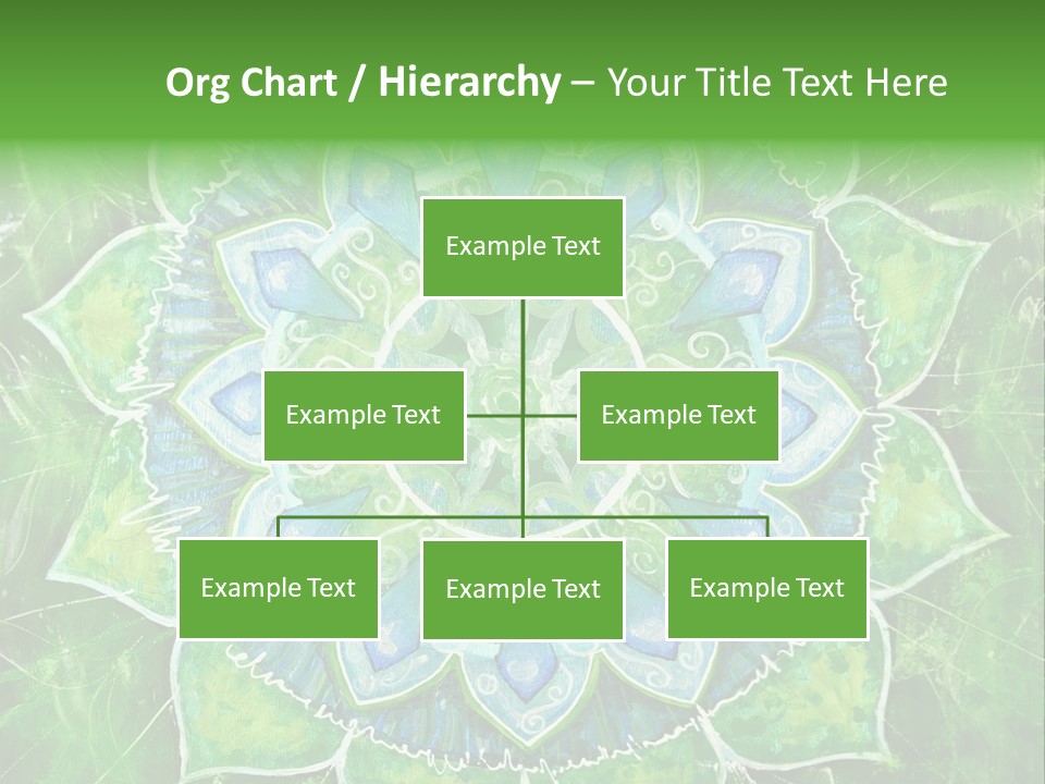 Anahata Mandala Wellness PowerPoint Template