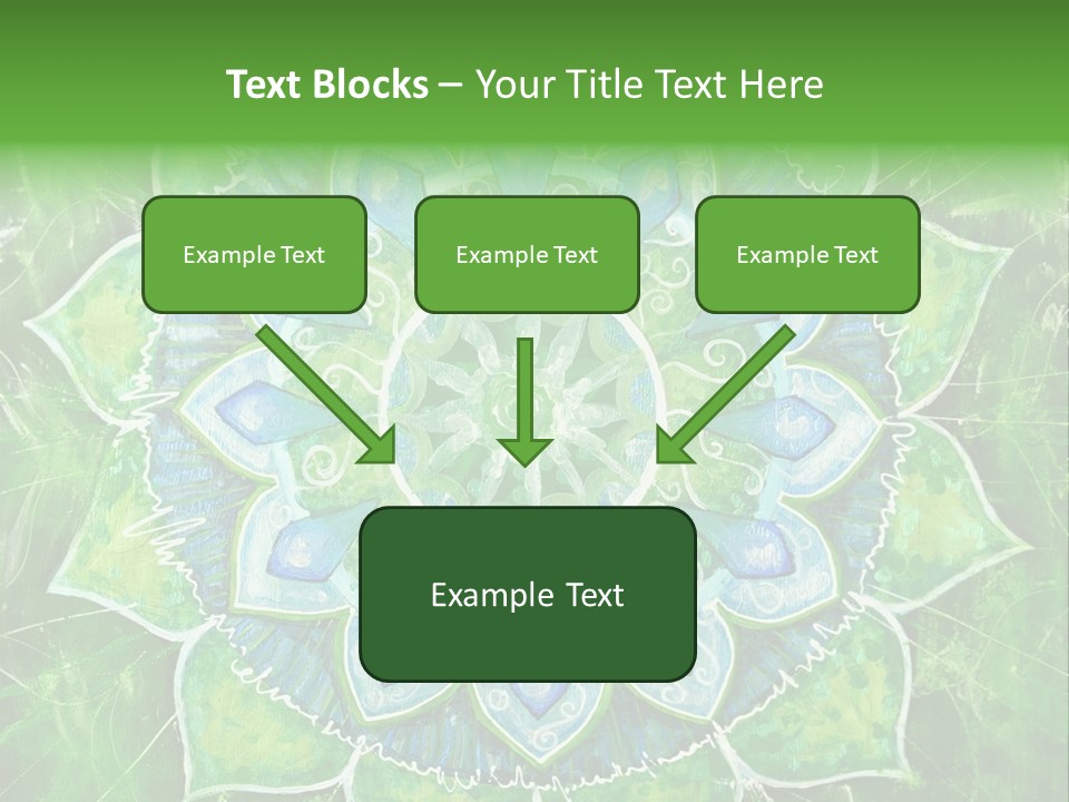 Anahata Mandala Wellness PowerPoint Template