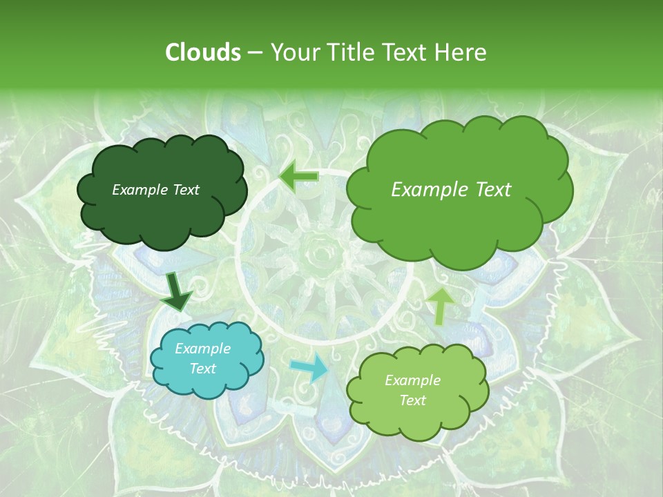 Anahata Mandala Wellness PowerPoint Template