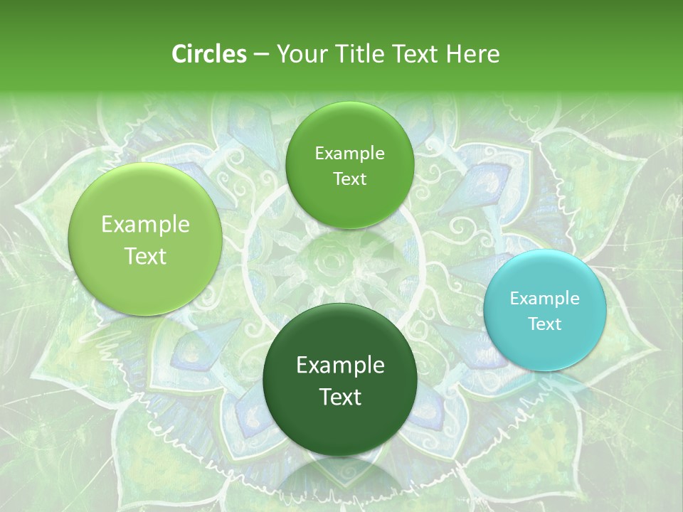 Anahata Mandala Wellness PowerPoint Template